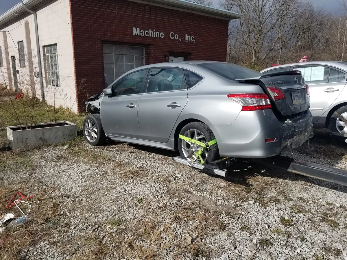 Sedan sold for top cash to a local Indianapolis junk car buyer