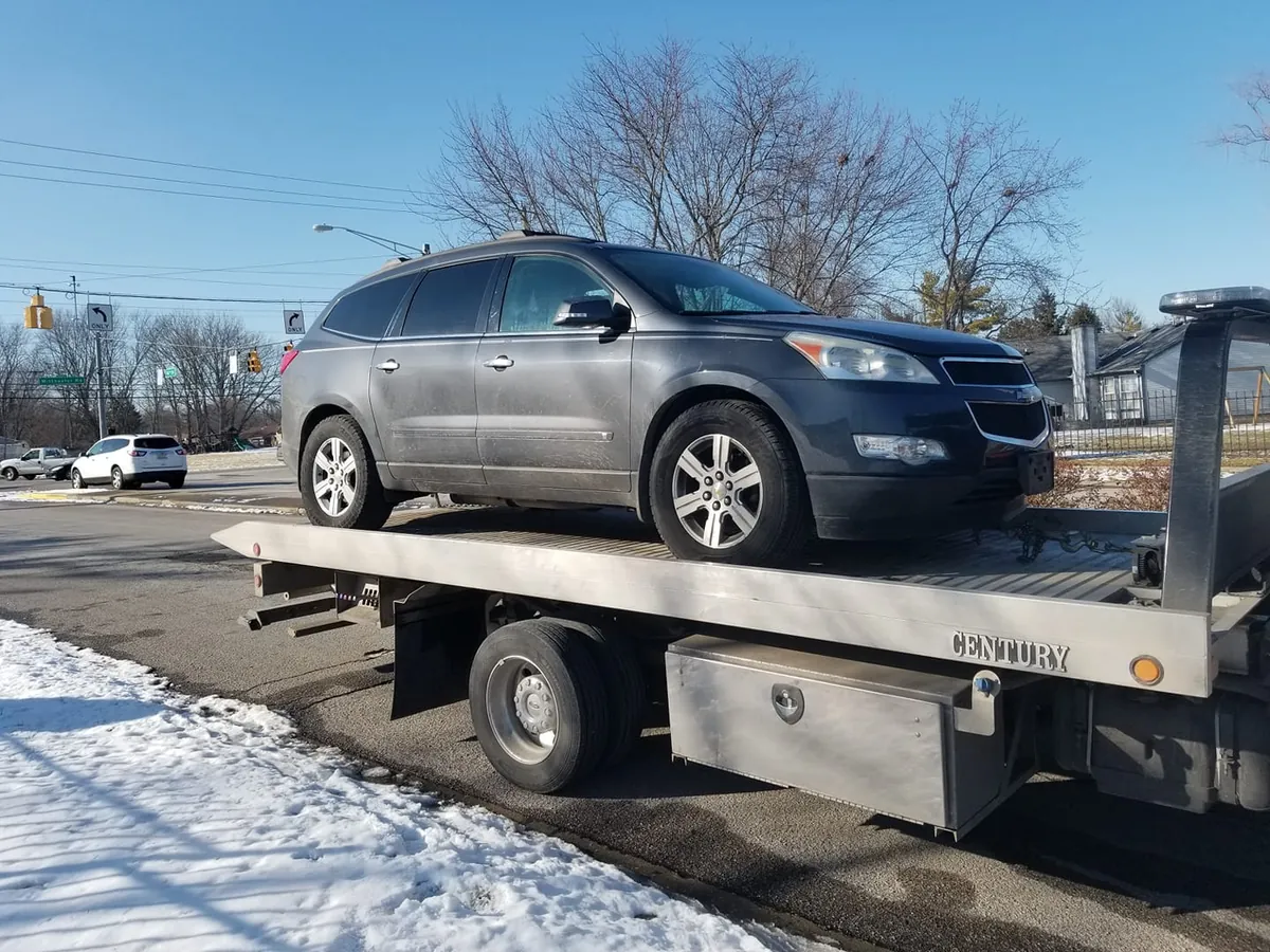 A truck sold for cash to locally family-owned Cash Car Heroes in Indianapolis